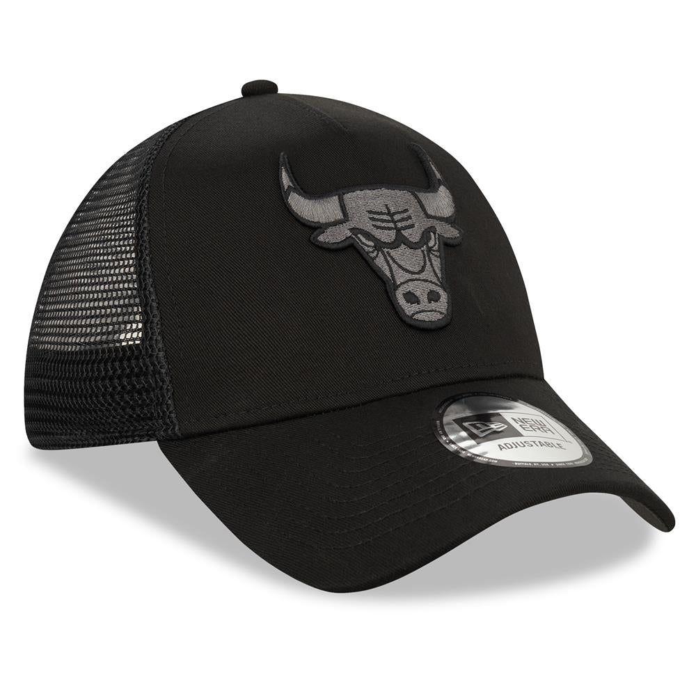 Casquette Chicago Bulls – Tonal Black A-Frame Trucker thumbnail