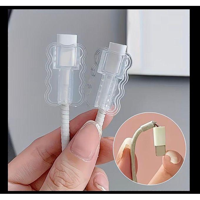 Protège-Câble de Charge Transparent – Protection pour Câbles iPhone, USB-C & USB thumbnail