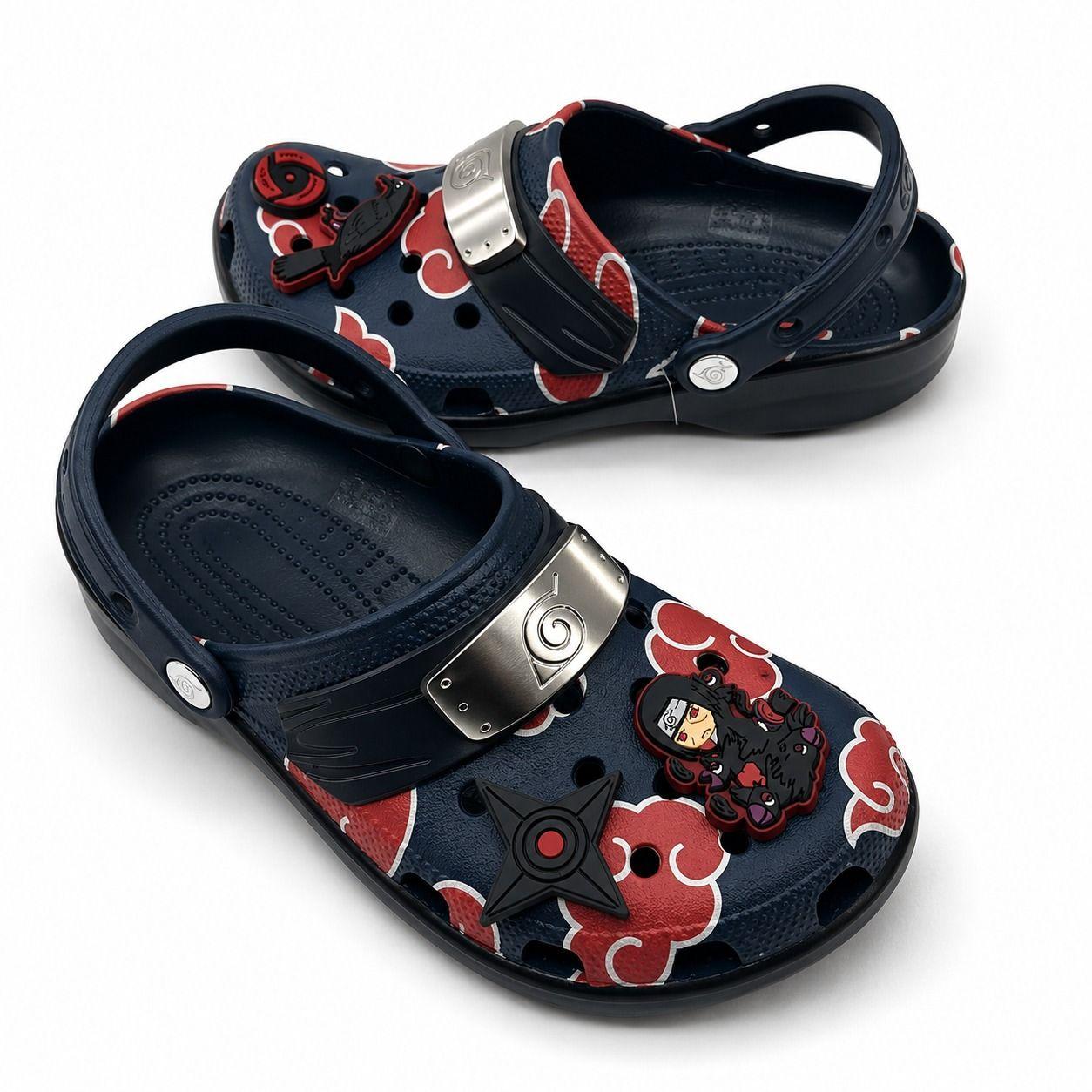 Crocs Naruto Shippuden Itachi – Akatsuki Classic Clog thumbnail