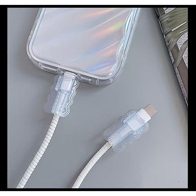 Protège-Câble de Charge Transparent – Protection pour Câbles iPhone, USB-C & USB thumbnail