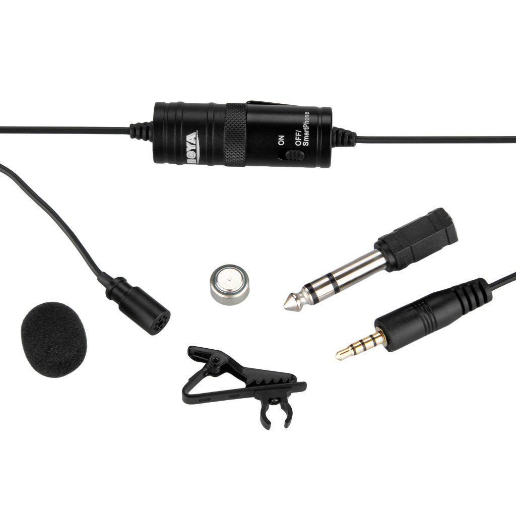 Microphone Cravate Boya pour Smartphone/Camera thumbnail