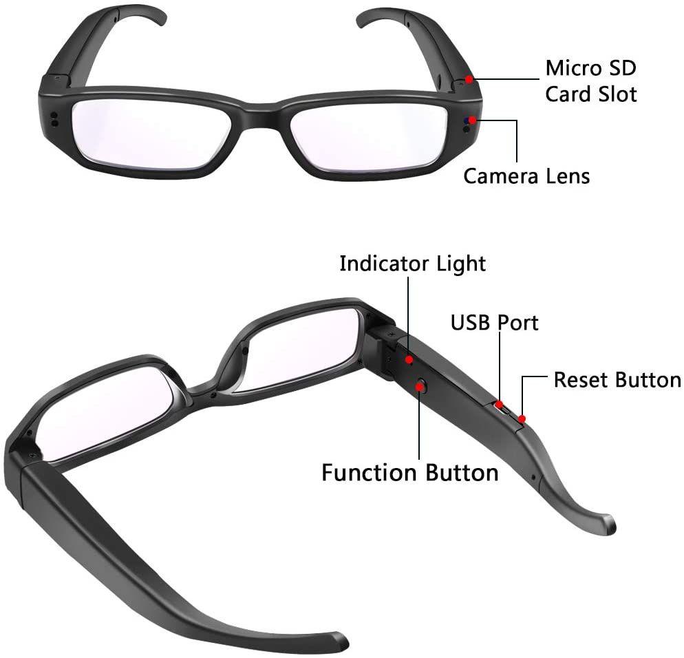 Lunettes Camera Cachée thumbnail