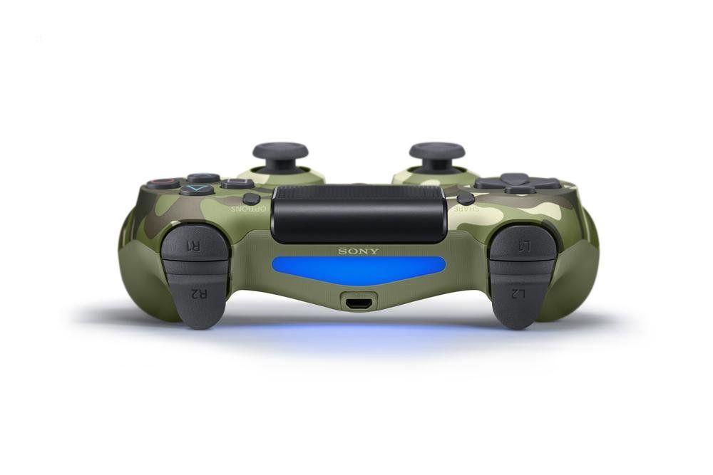 Manette Dual Shock 4 V2 pour PS4 Vert camouflage thumbnail