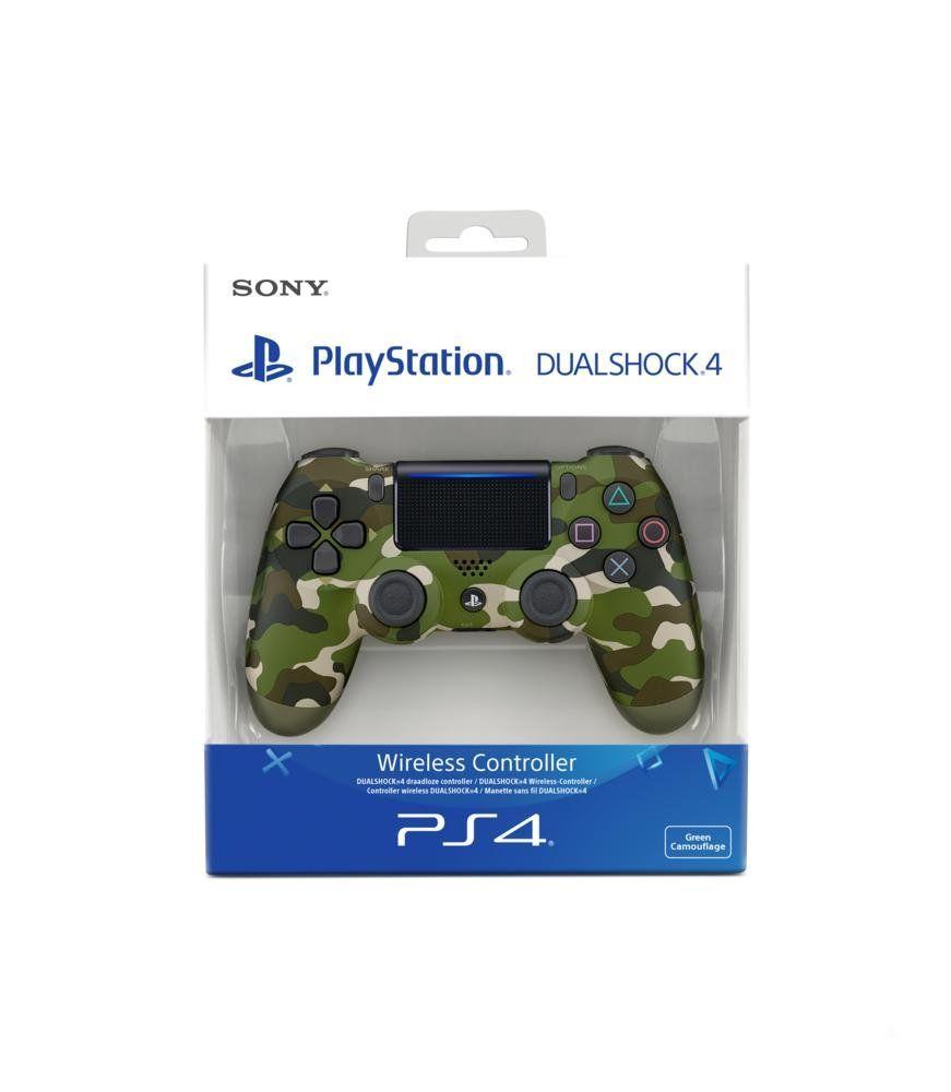 Manette Dual Shock 4 V2 pour PS4 Vert camouflage thumbnail