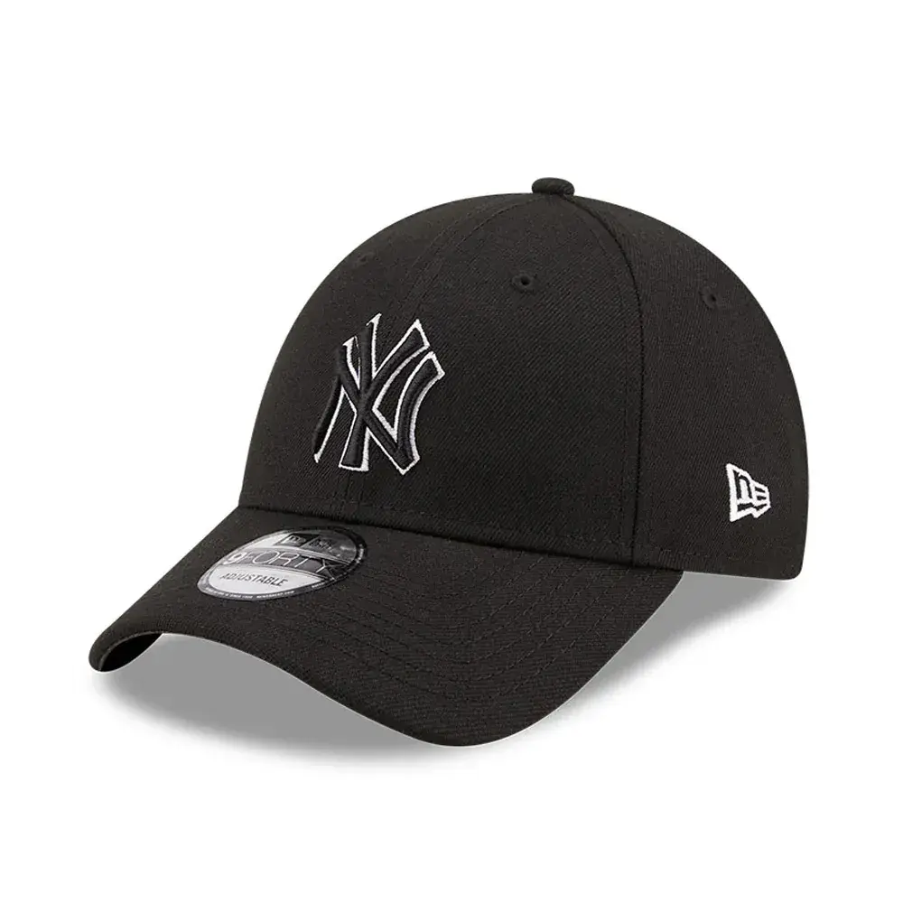 Casquette New Era 9FORTY Pop Outline – New York Yankees – Black thumbnail