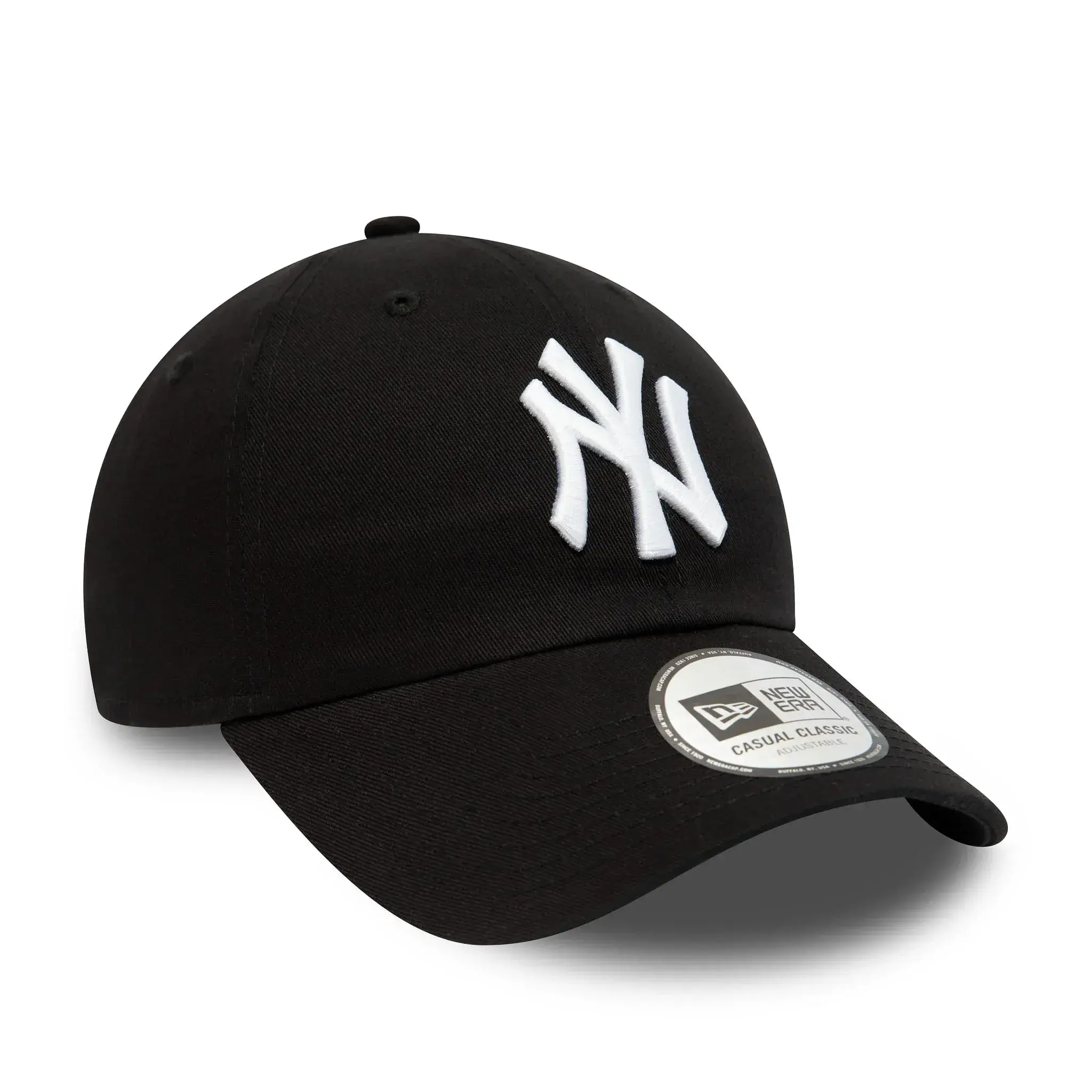Casquette New Era League Essential 9TWENTY – New York Yankees – White on Black thumbnail