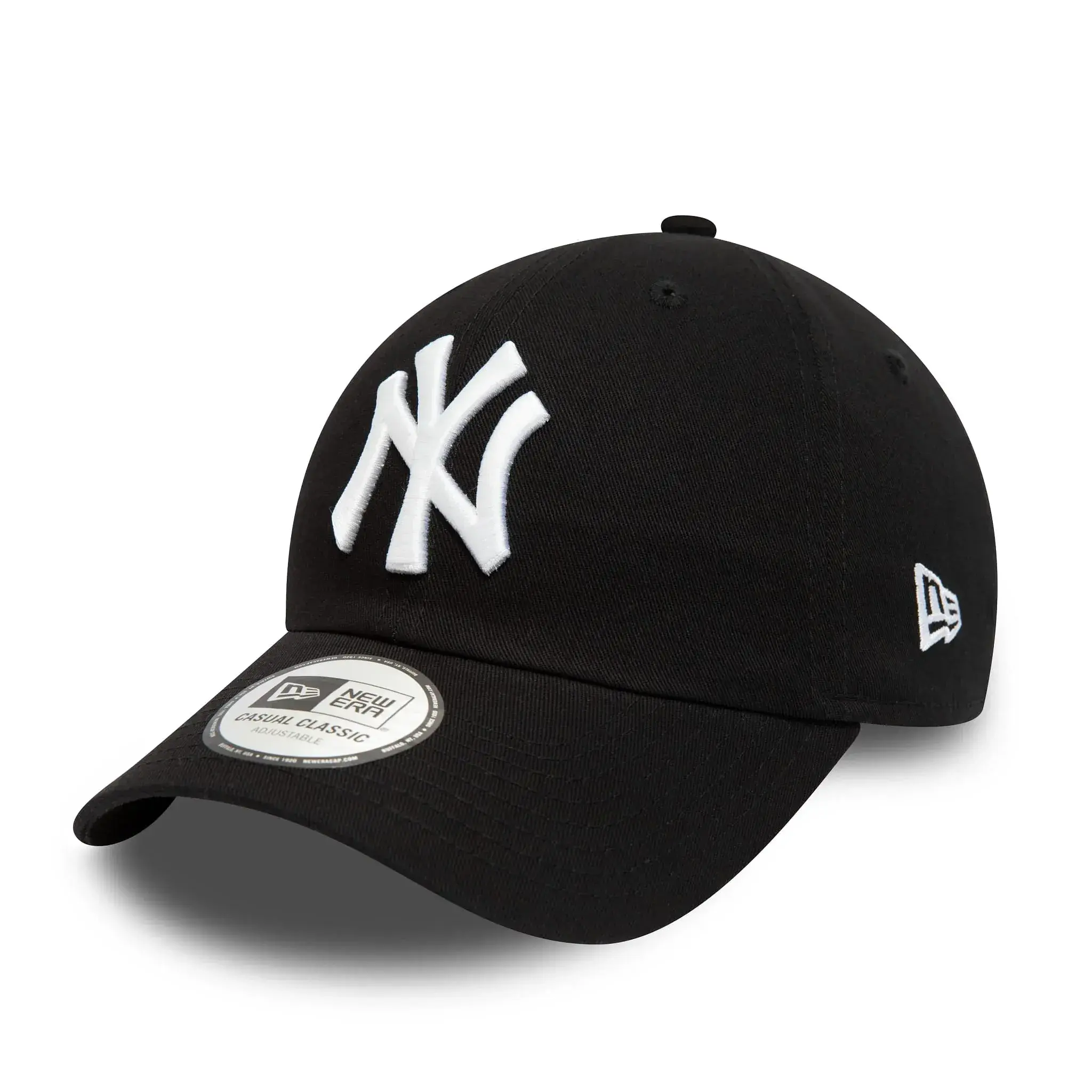 Casquette New Era League Essential 9TWENTY – New York Yankees – White on Black thumbnail