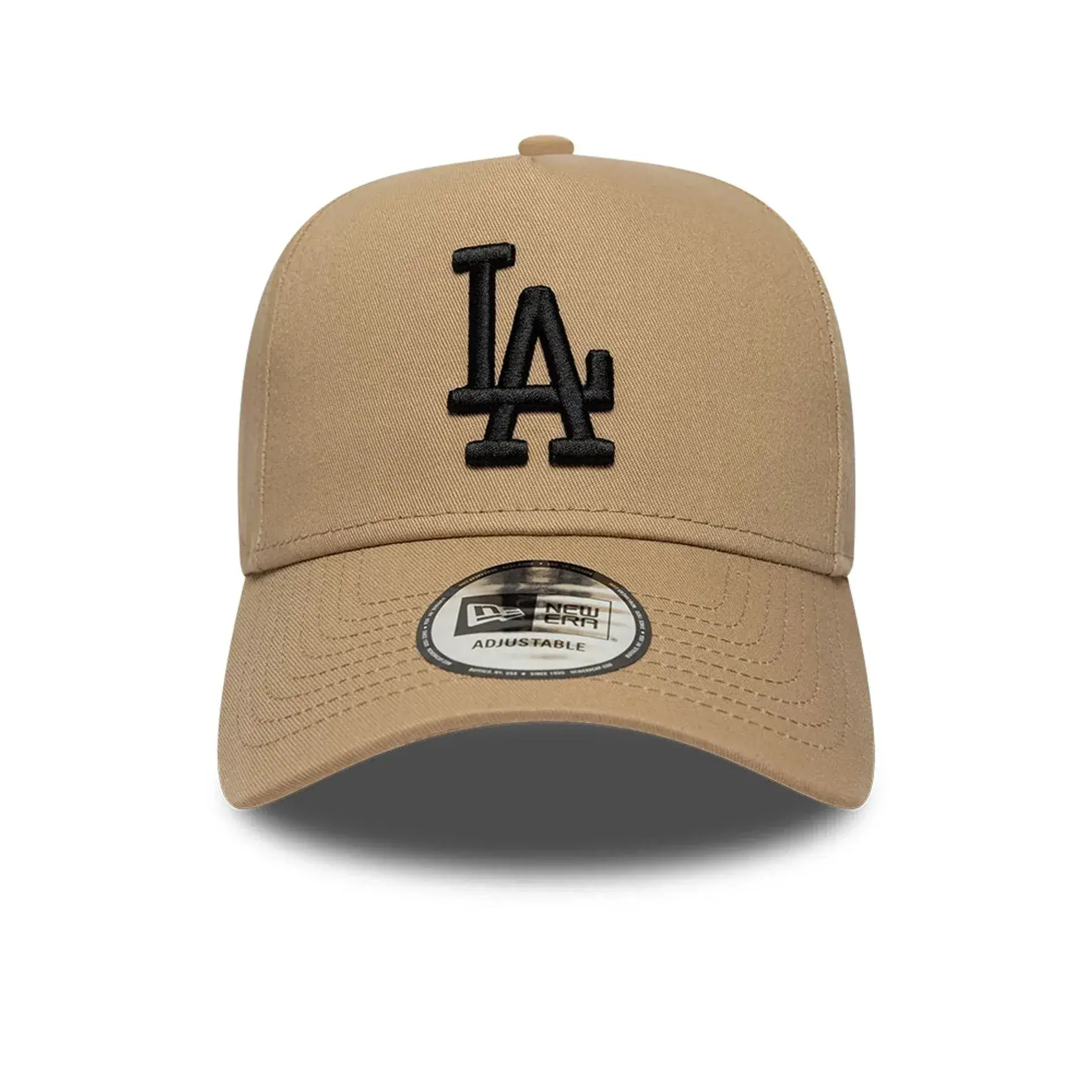 Casquette New Era MLB League Essential 9FORTY E-Frame – LA Dodgers – Light Beige thumbnail