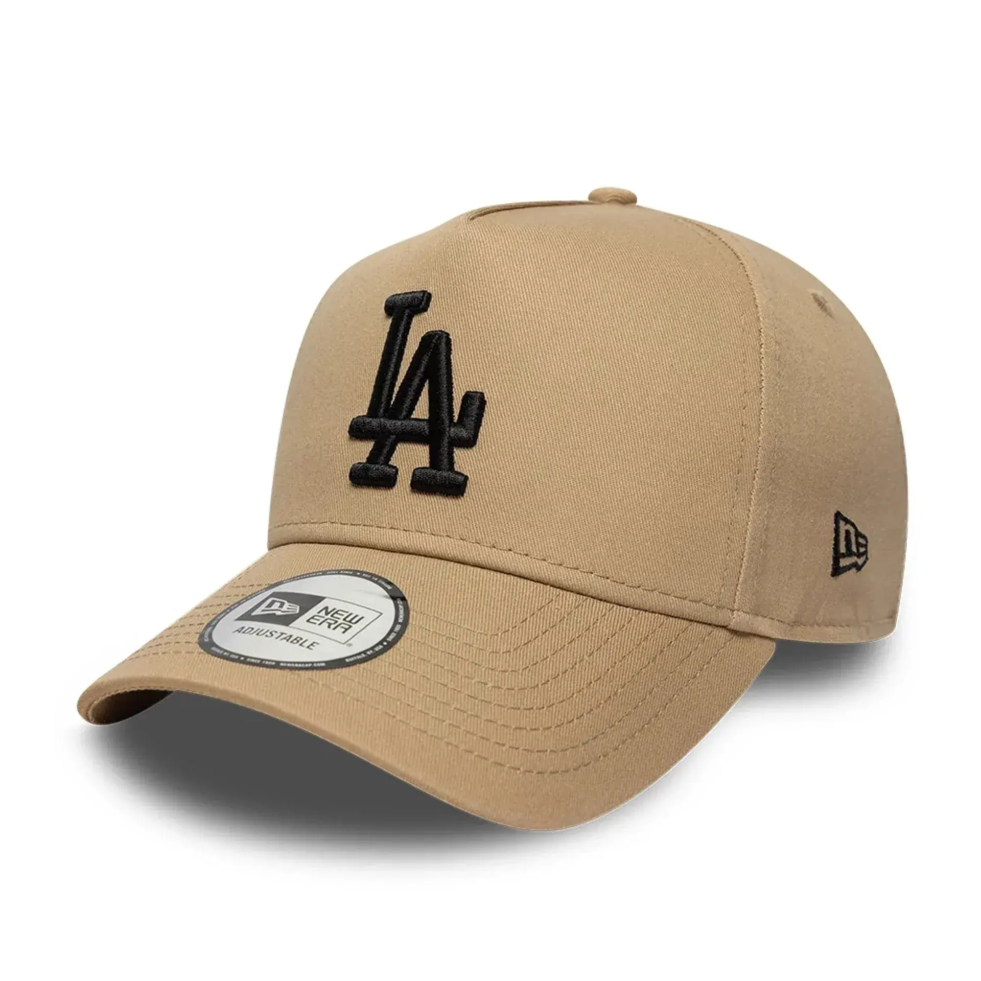 Casquette New Era MLB League Essential 9FORTY E-Frame – LA Dodgers – Light Beige thumbnail