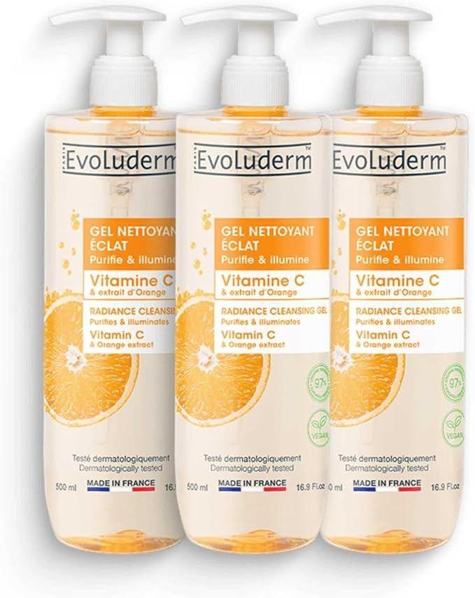Evoluderm – Gel Nettoyant Éclat Vitamine C – 500 ml thumbnail