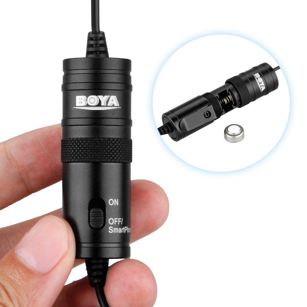 Microphone Cravate Boya pour Smartphone/Camera thumbnail