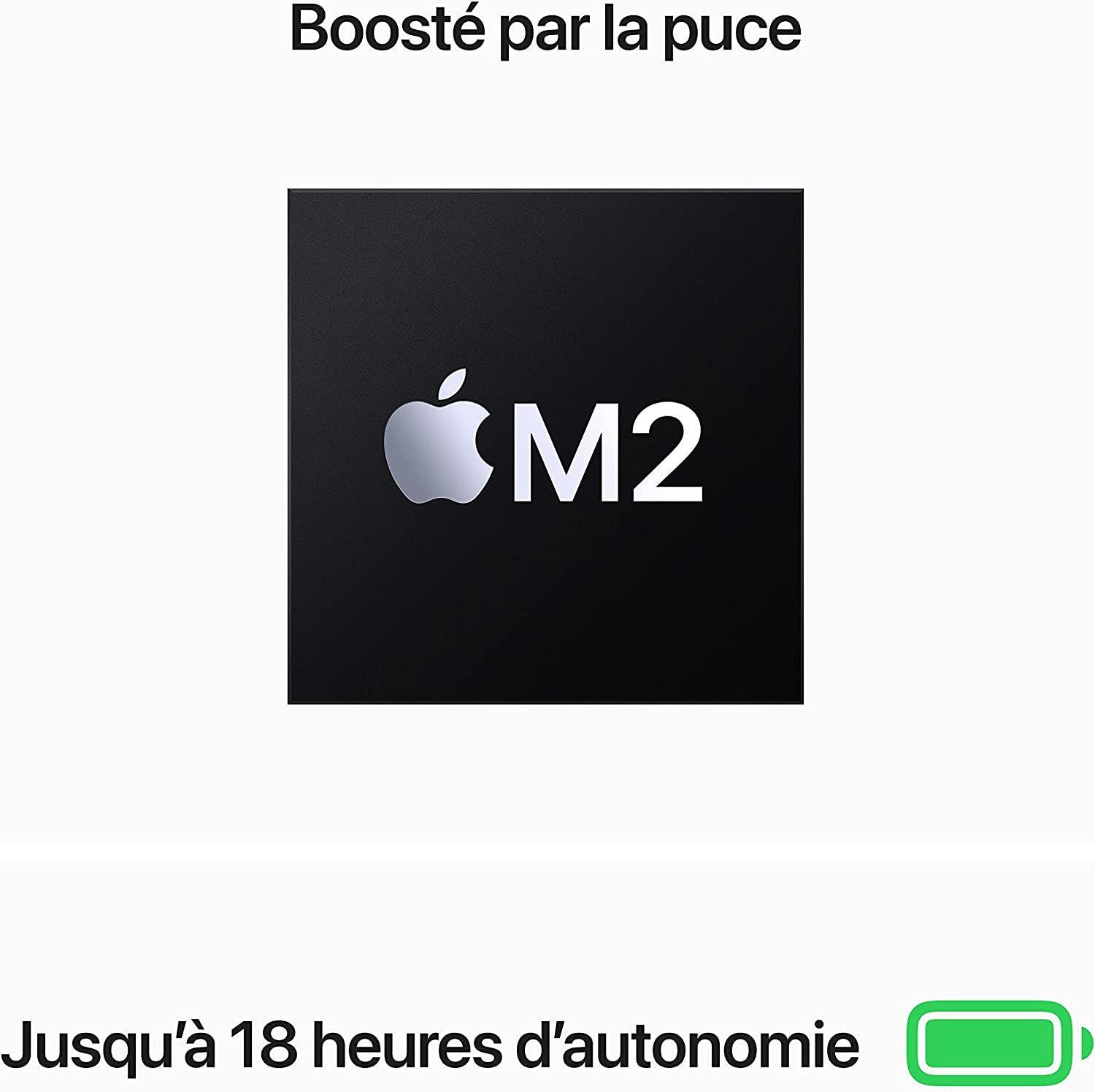 MacBook Air M2, 8go Ram 512go SSD – Minuit thumbnail