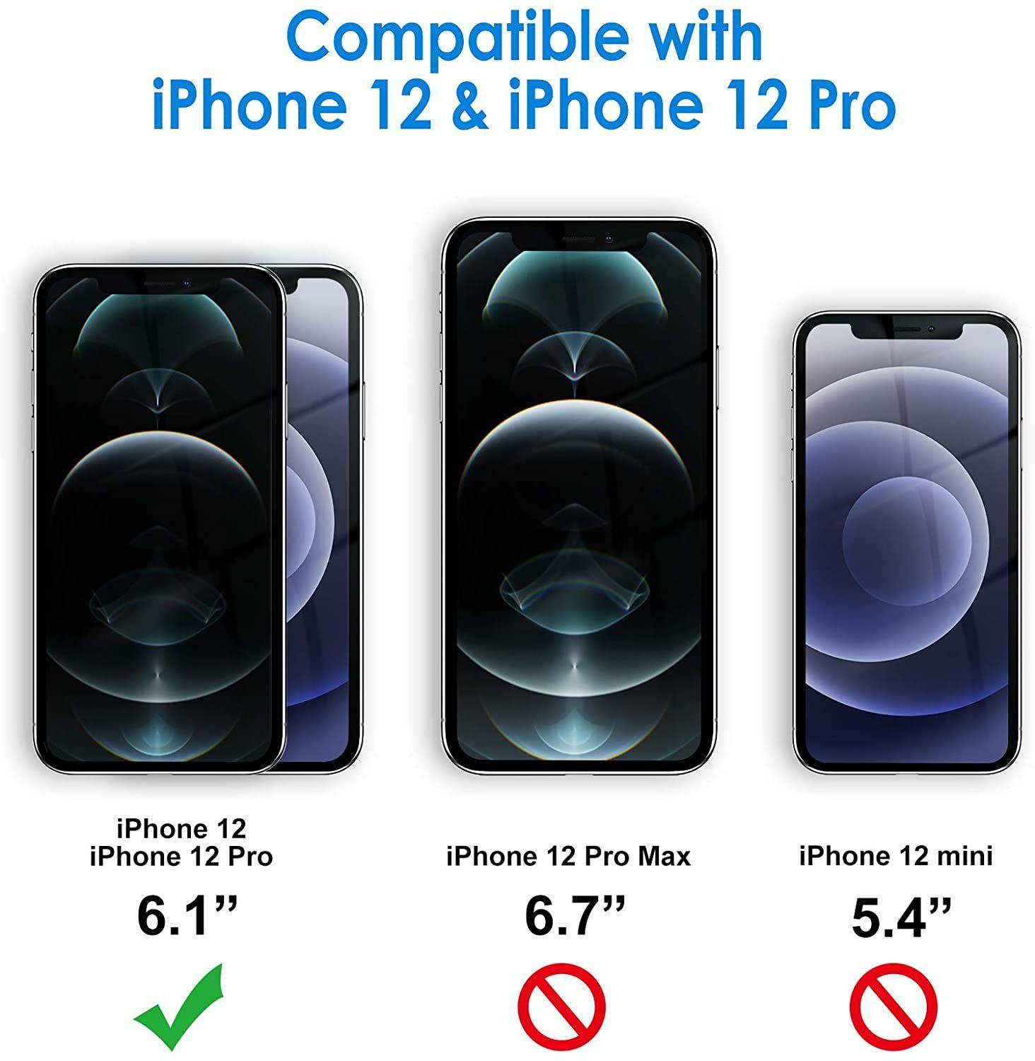 Protection écran pour iPhone 12, en Verre Trempé thumbnail