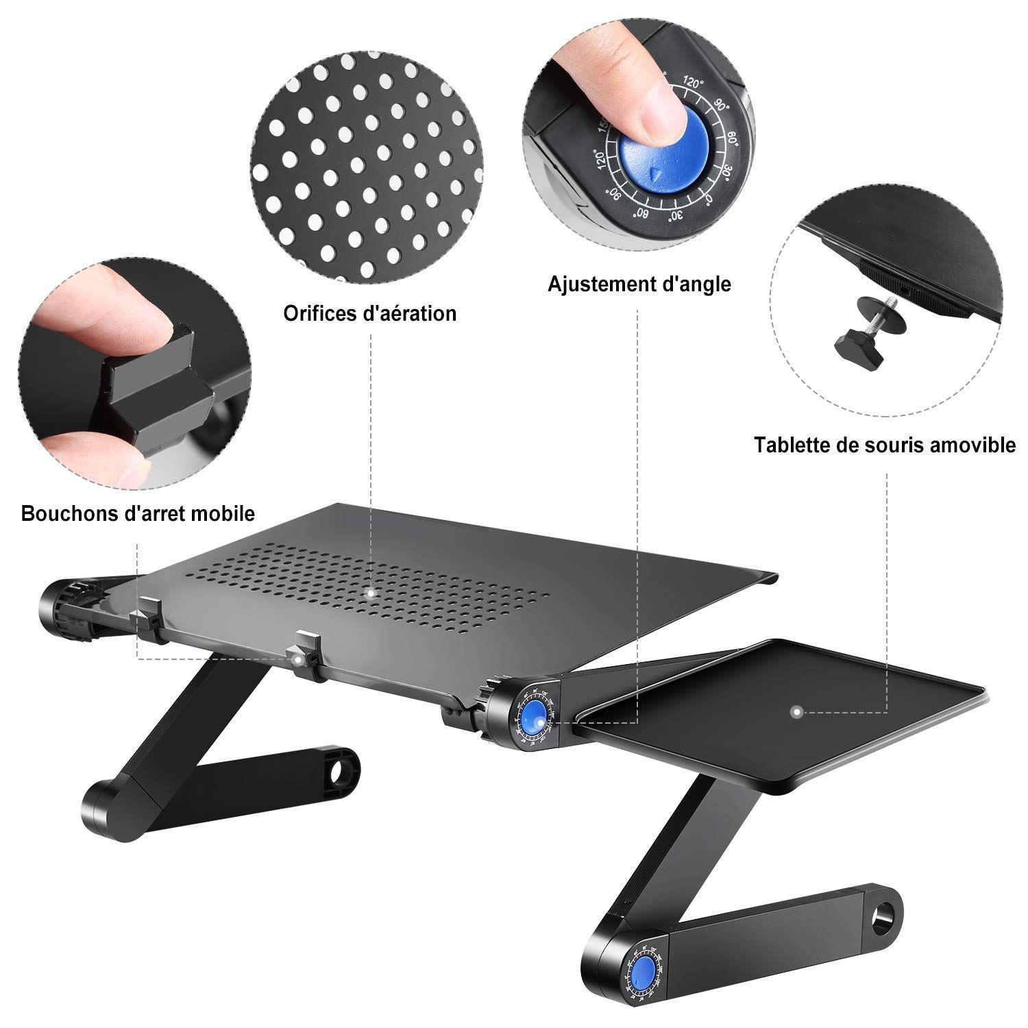 Table Ordinateur Pliable Pour Lit thumbnail