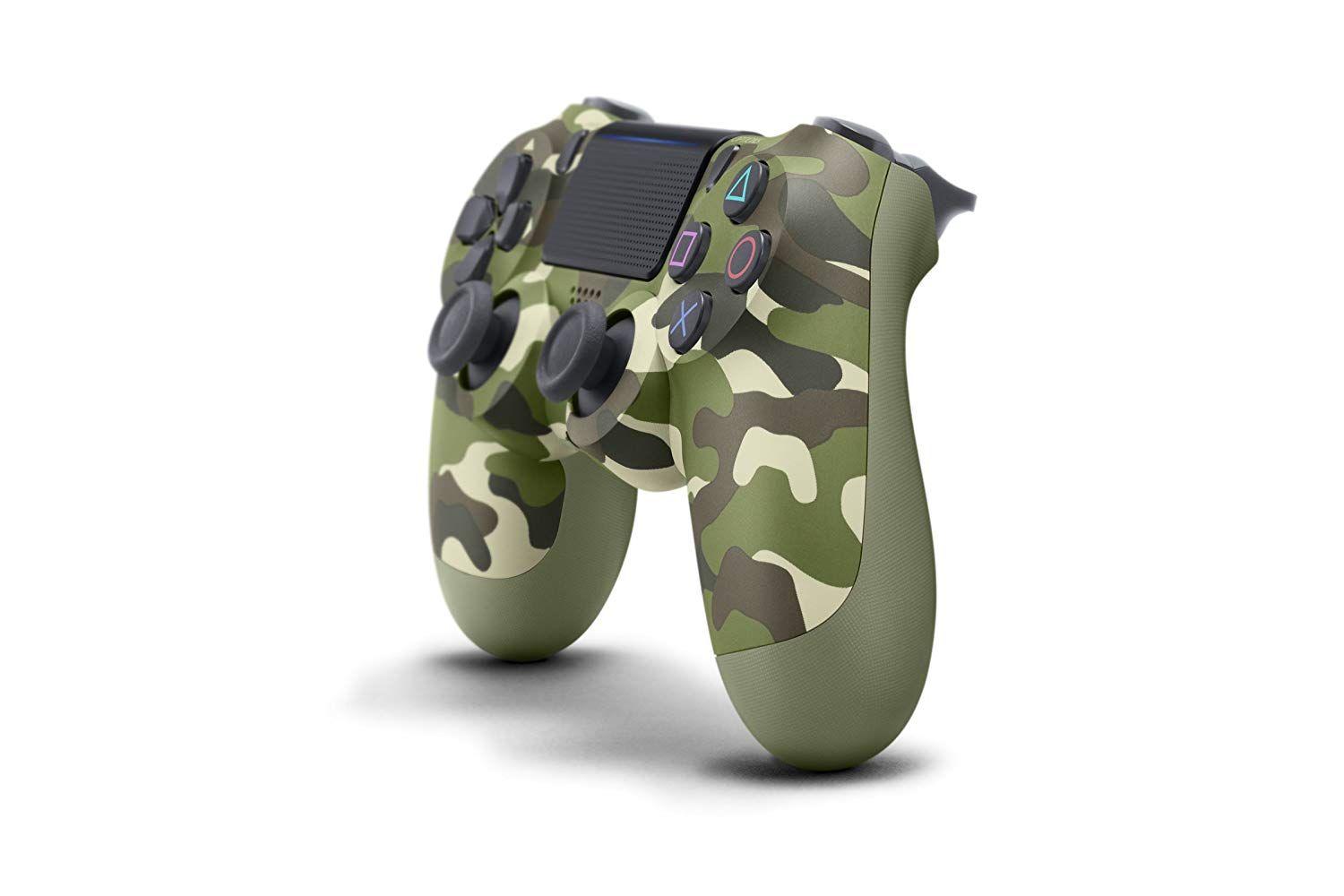 Manette Dual Shock 4 V2 pour PS4 Vert camouflage thumbnail