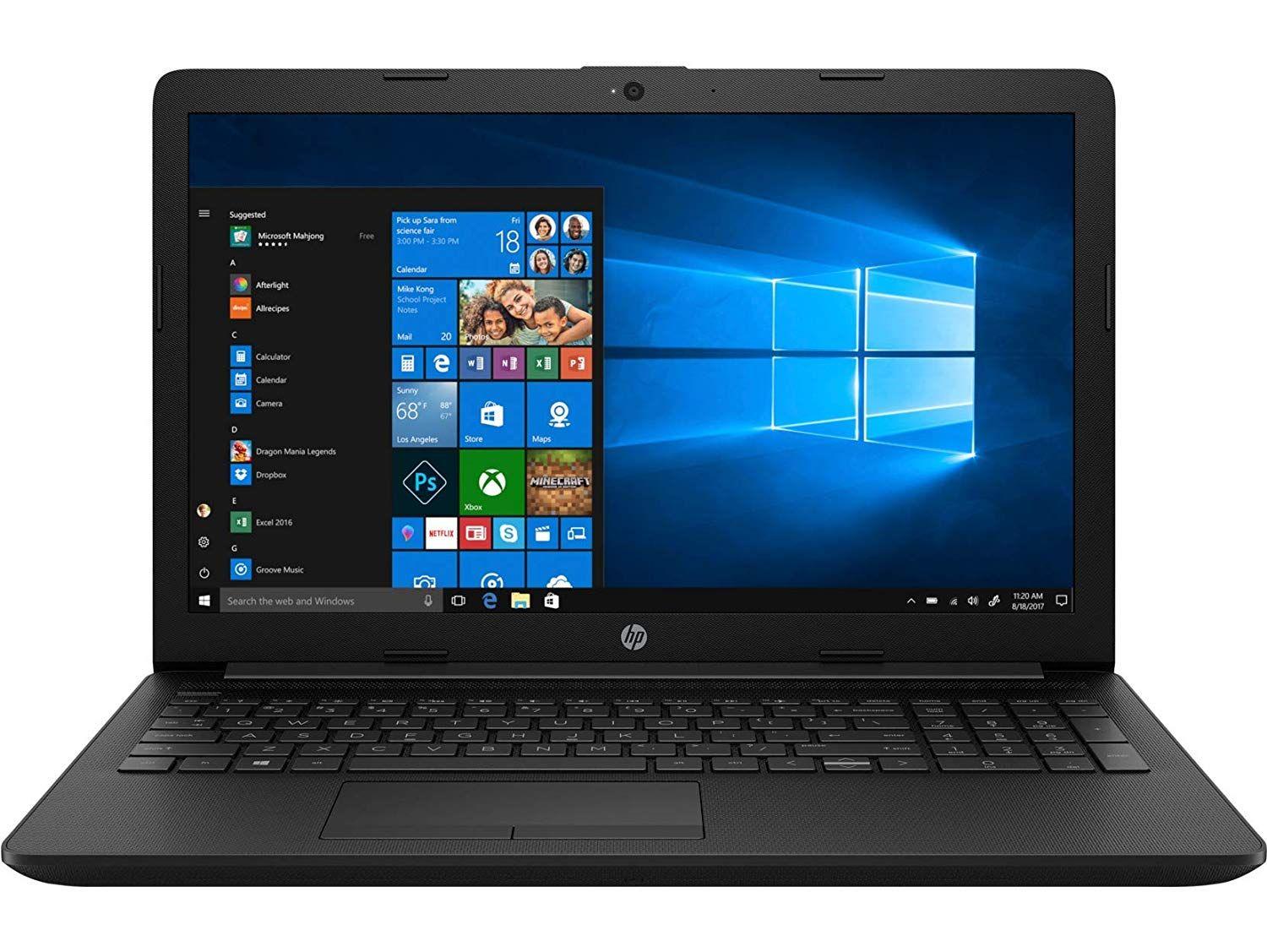 HP 15 Noir avec Windows 10 (Tarif étudiants) thumbnail
