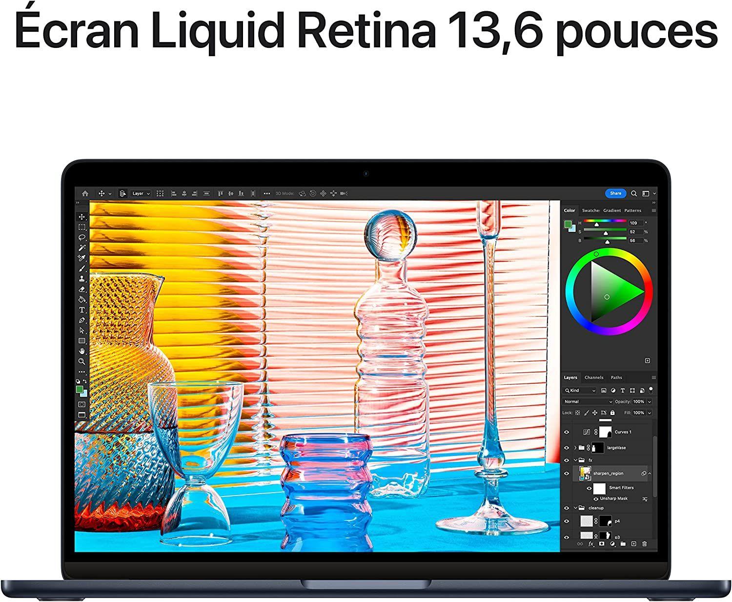 MacBook Air M2, 8go Ram 512go SSD – Argent thumbnail