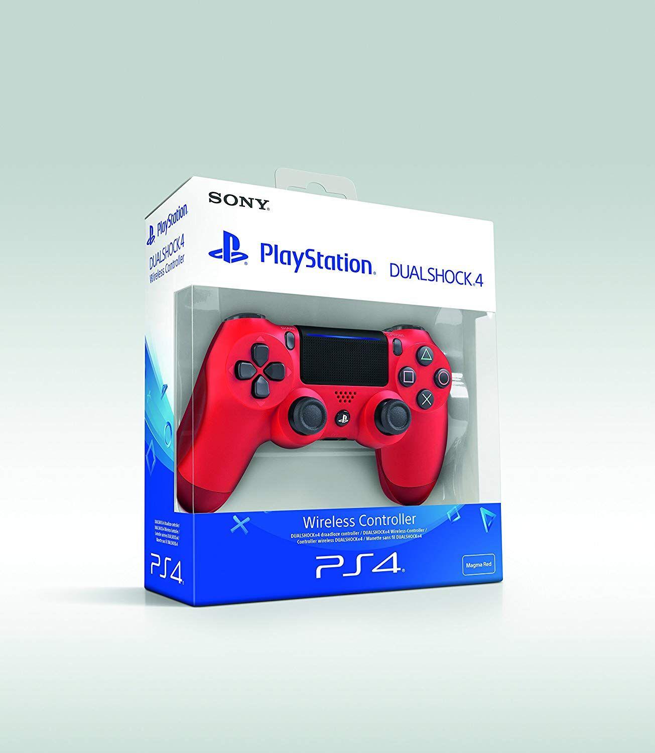 Manette Dual Shock 4 V2 pour PS4 Rouge thumbnail