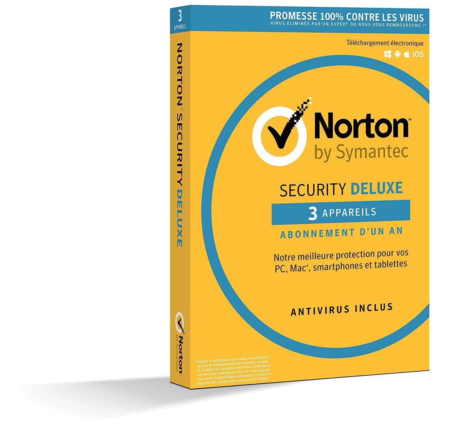 Norton Security Deluxe | 3 Appareils | thumbnail