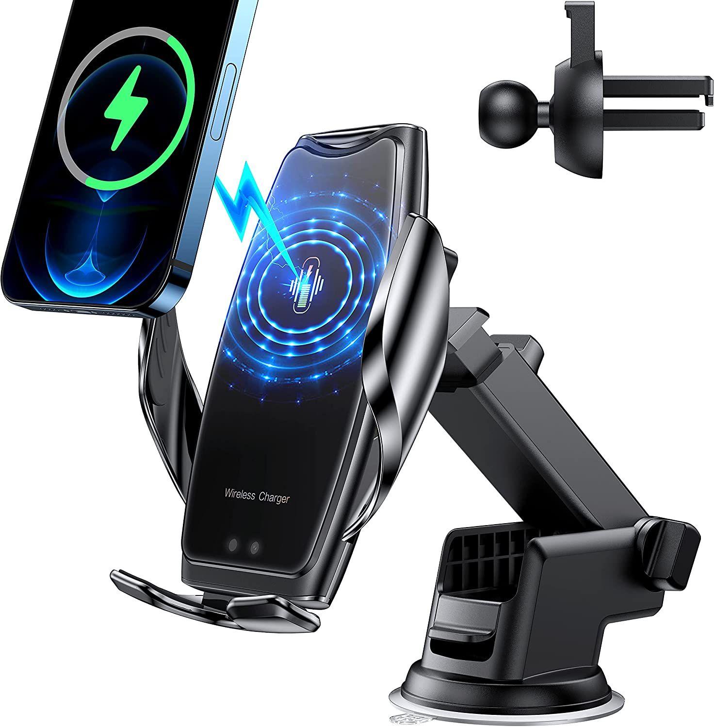 Support téléphone pour voiture avec recharge sans fil thumbnail