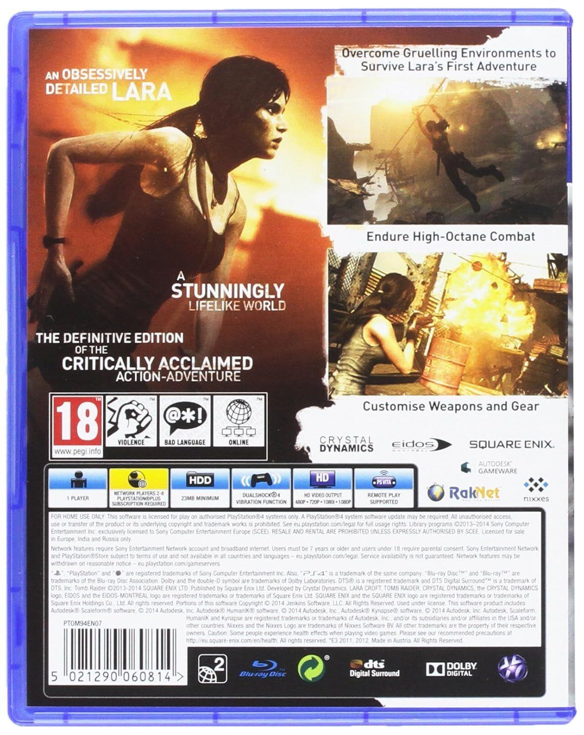 Tomb Raider Definitive Edition – PS4 thumbnail