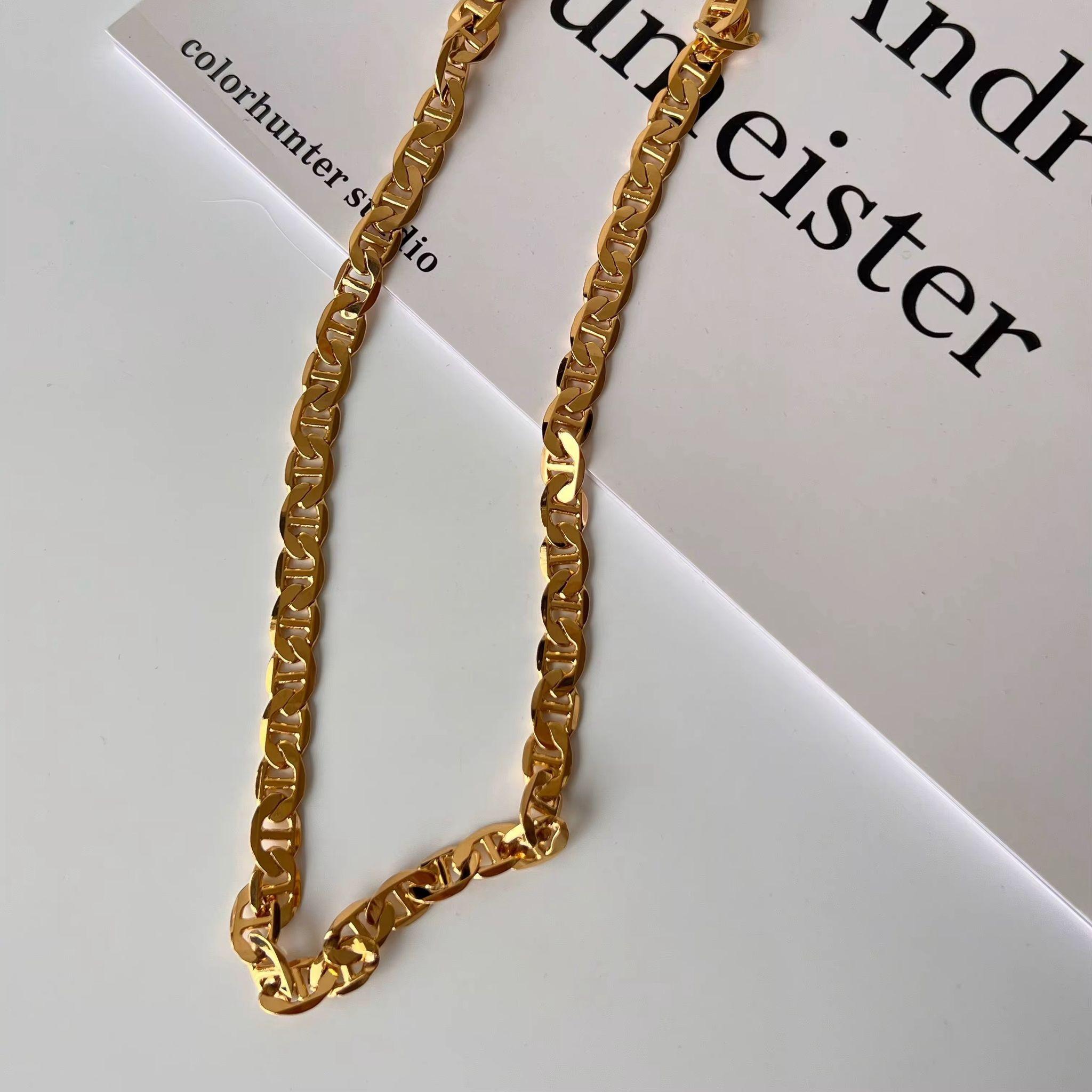 Ensemble Chaînette et Bracelet – Acier Inoxydable Résistant thumbnail
