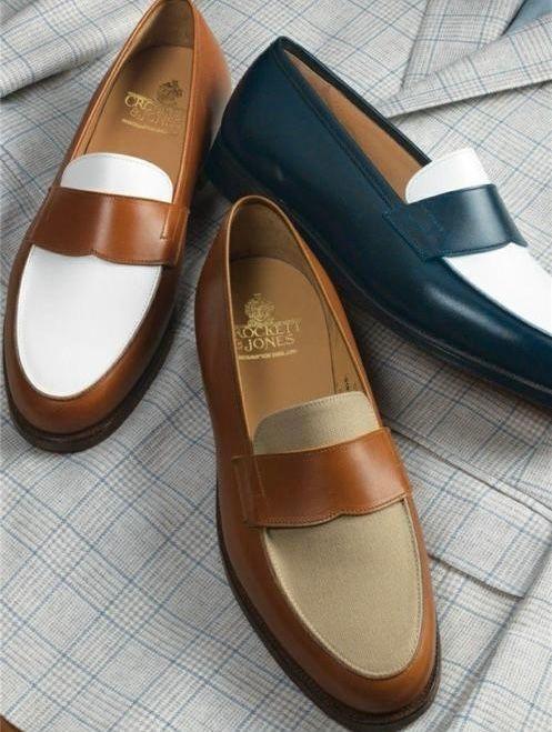 Mocassins Crockett & Jones en cuir – Élégance britannique intemporelle thumbnail