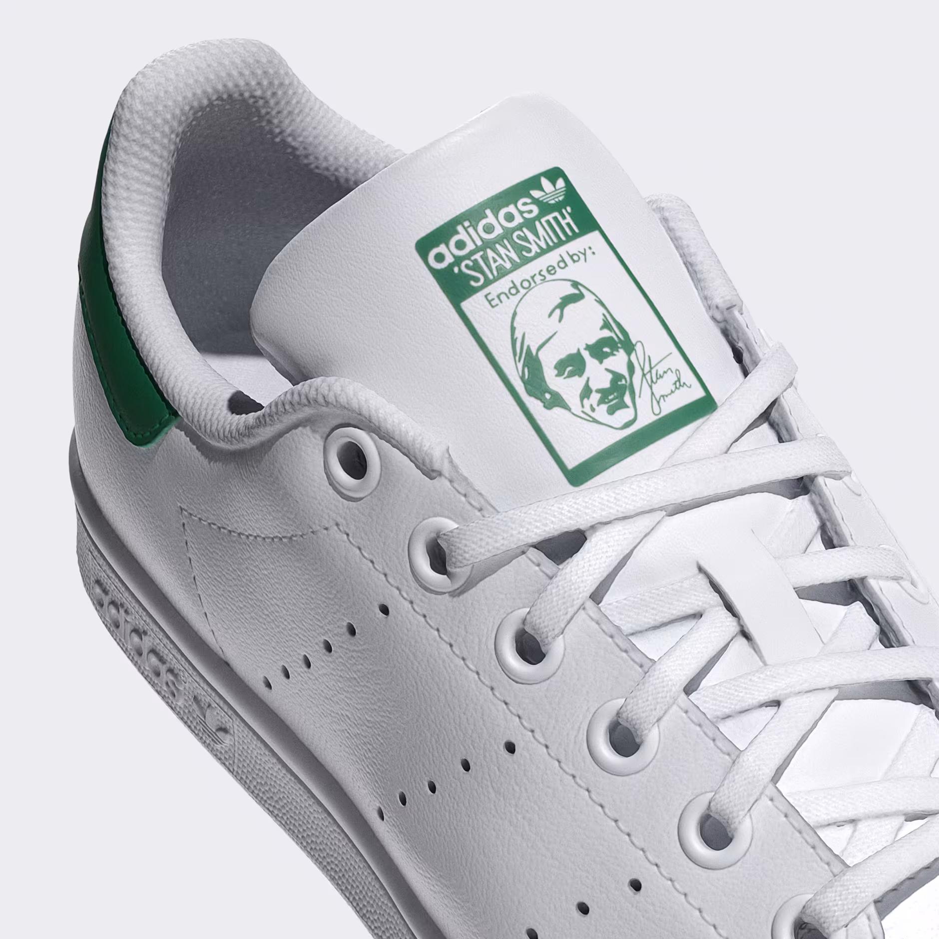 Adidas Stan Smith - Core white / Green thumbnail
