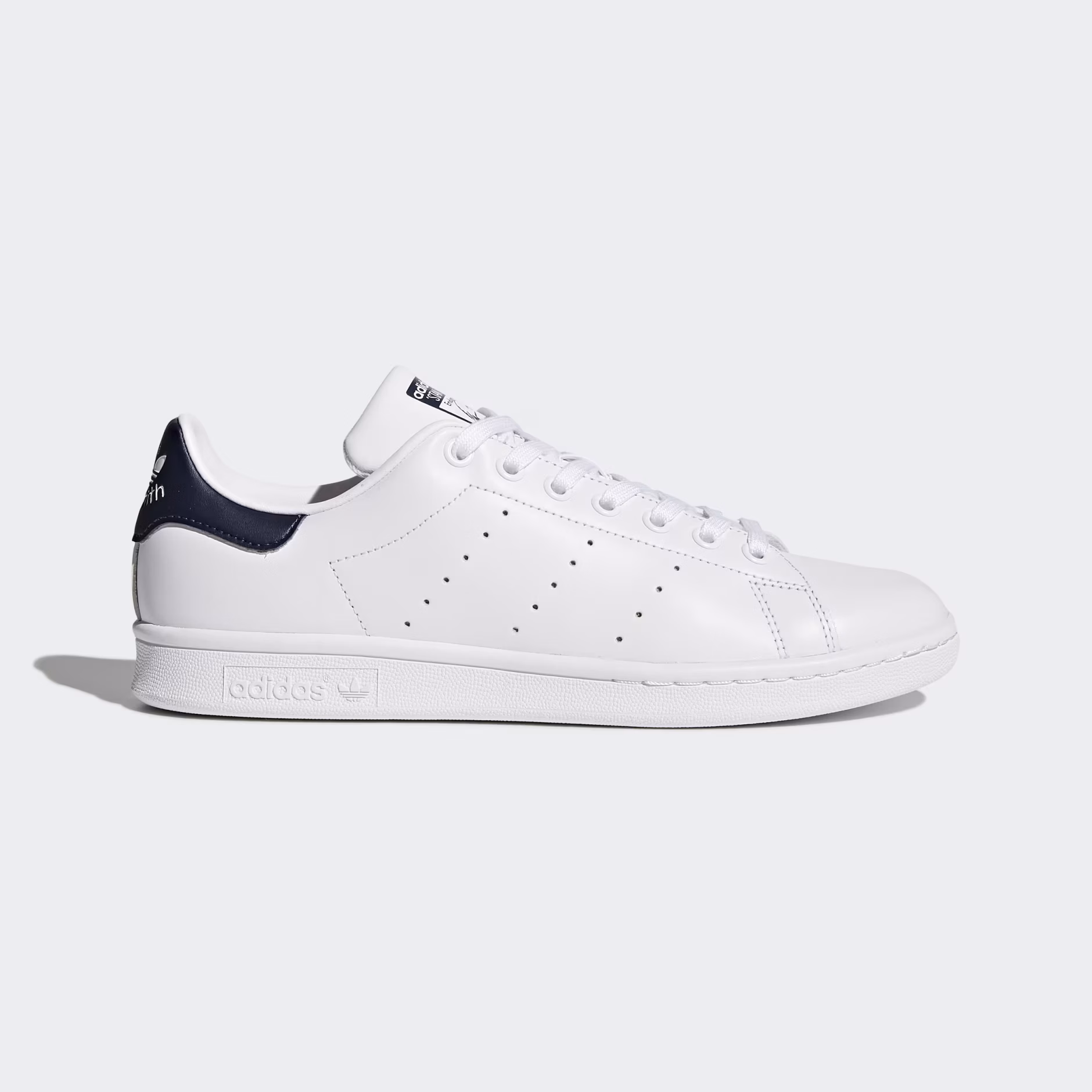 Adidas Stan Smith - Core white / Dark Blue thumbnail