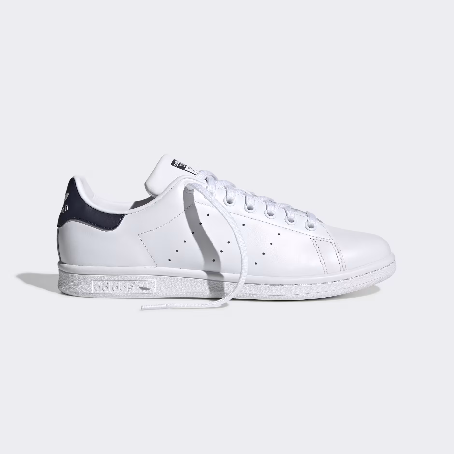 Adidas Stan Smith - Core white / Dark Blue thumbnail