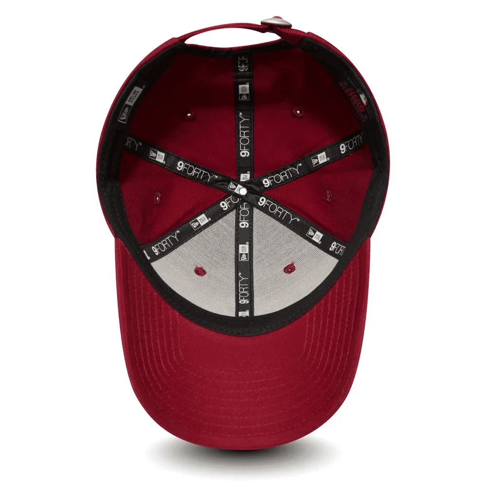 Casquette New Era 9FORTY League Essential – New York Yankees – Dark Red thumbnail