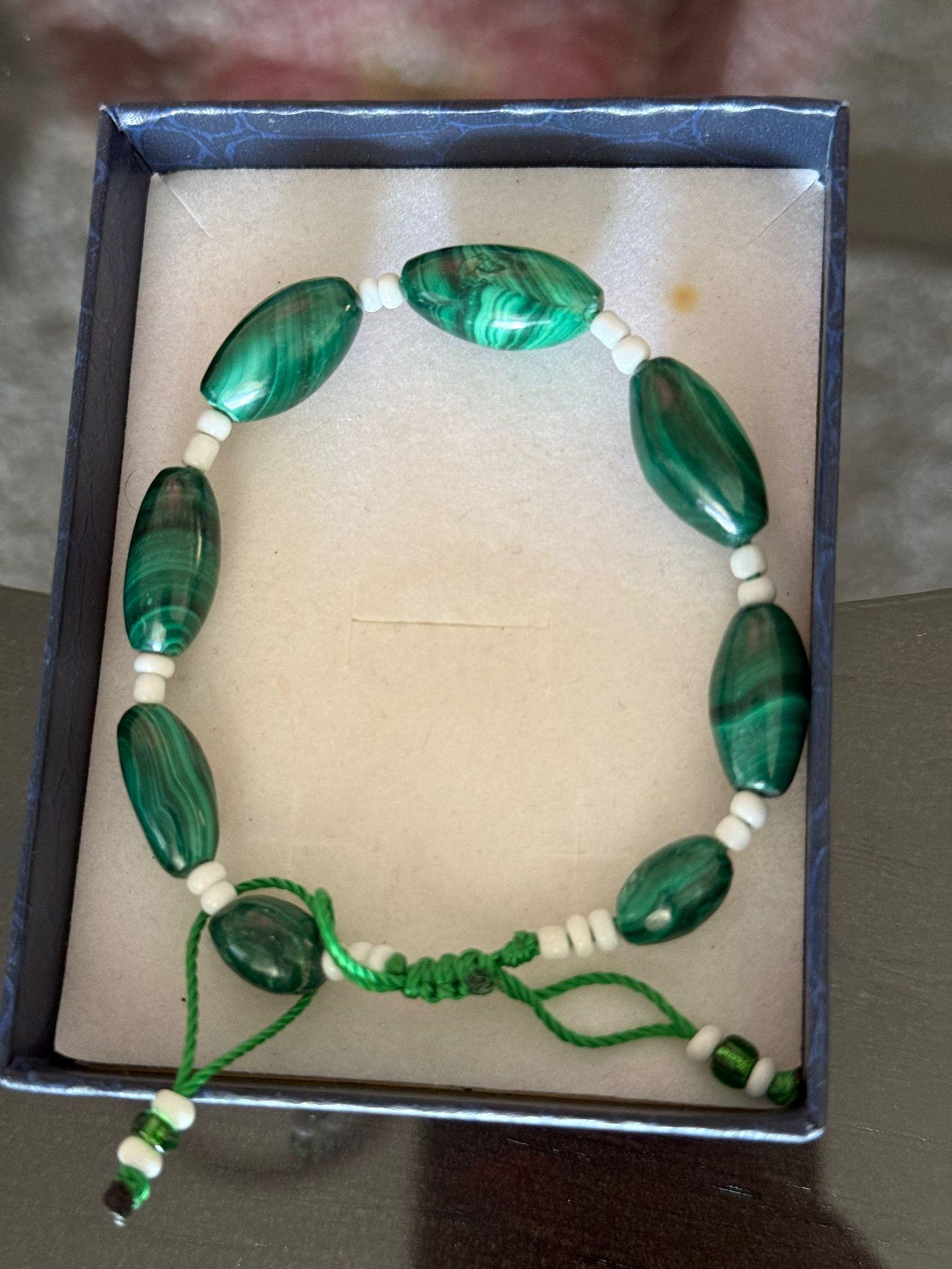 Bracelet en Malachite  thumbnail