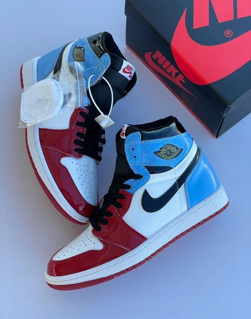 Air Jordan 1 High OG – Red Blue & White thumbnail
