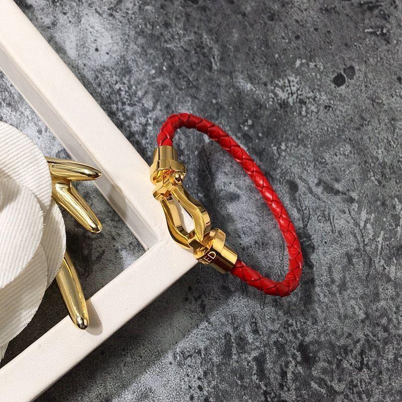 Bracelet en Cuir avec boucle en Acier Inoxydable thumbnail