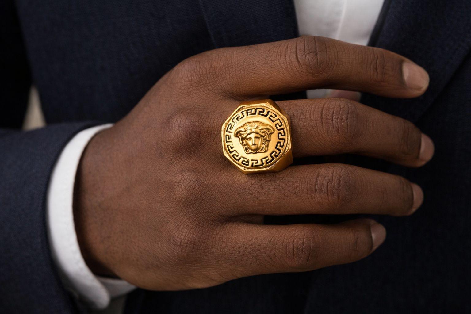Bague Médaillon Royal Versace thumbnail