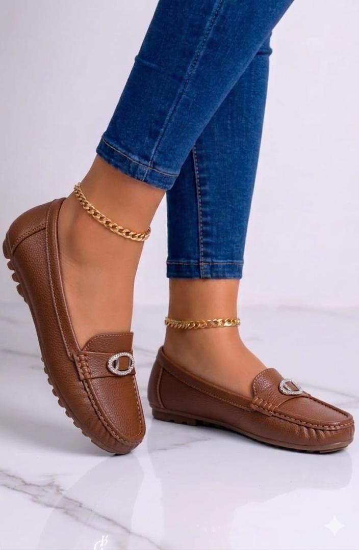 Ballerines Femme Élégantes – Chaussures Plates Confortables à Enfiler thumbnail