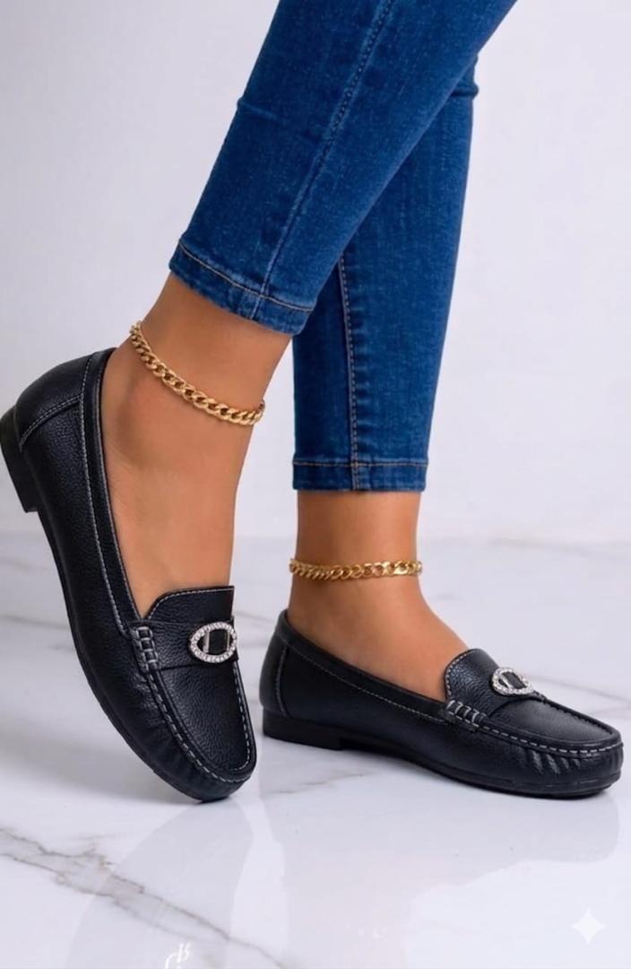 Ballerines Femme Élégantes – Chaussures Plates Confortables à Enfiler thumbnail