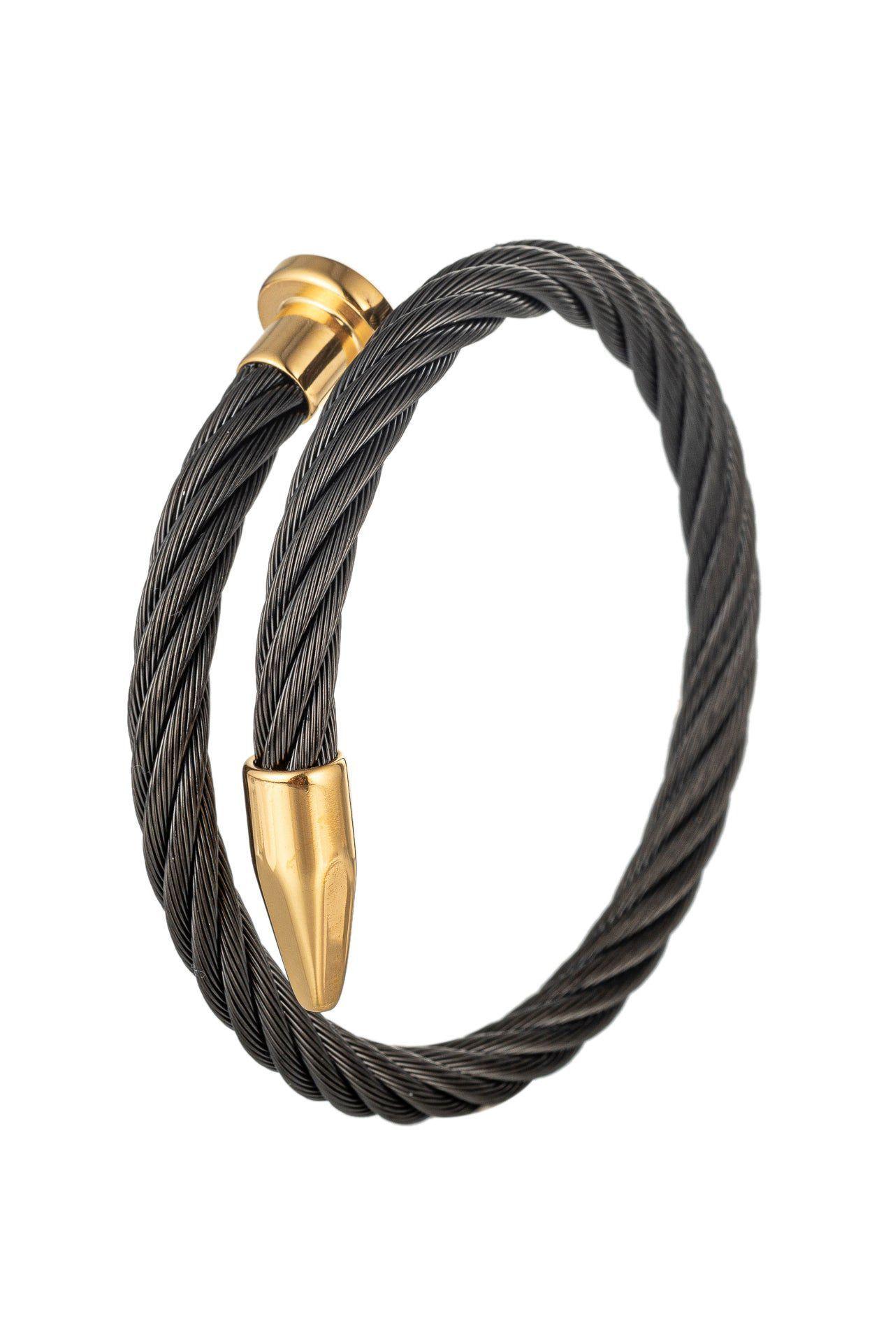 Bracelet Pin Noir – Élégance Minimaliste thumbnail