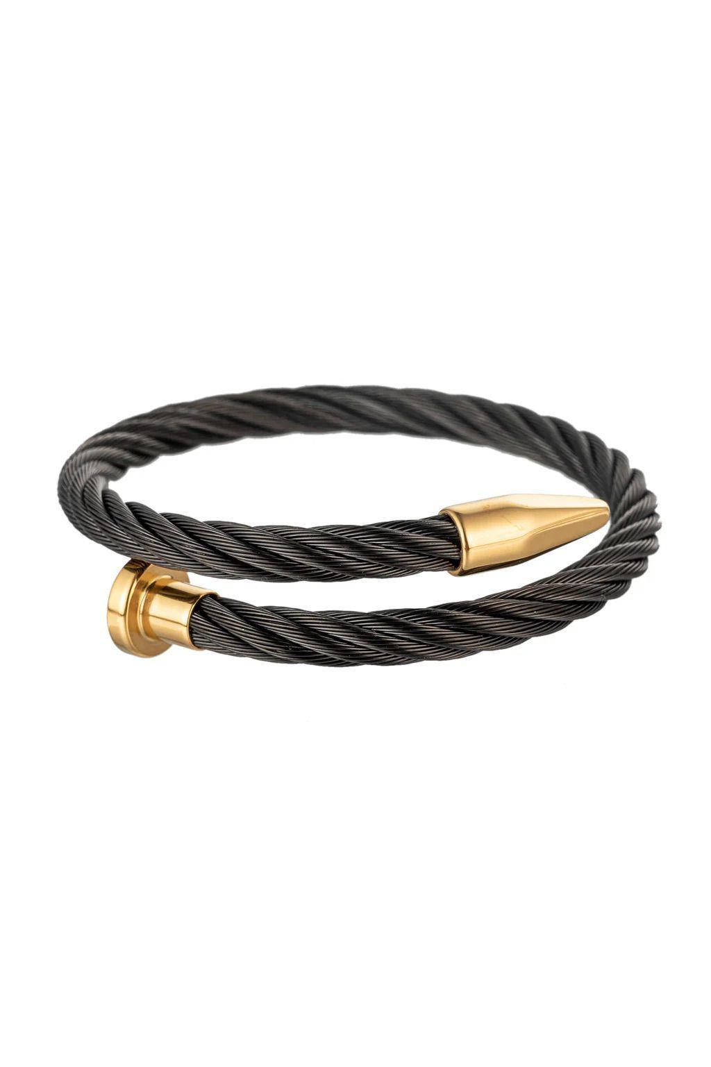 Bracelet Pin Noir – Élégance Minimaliste thumbnail