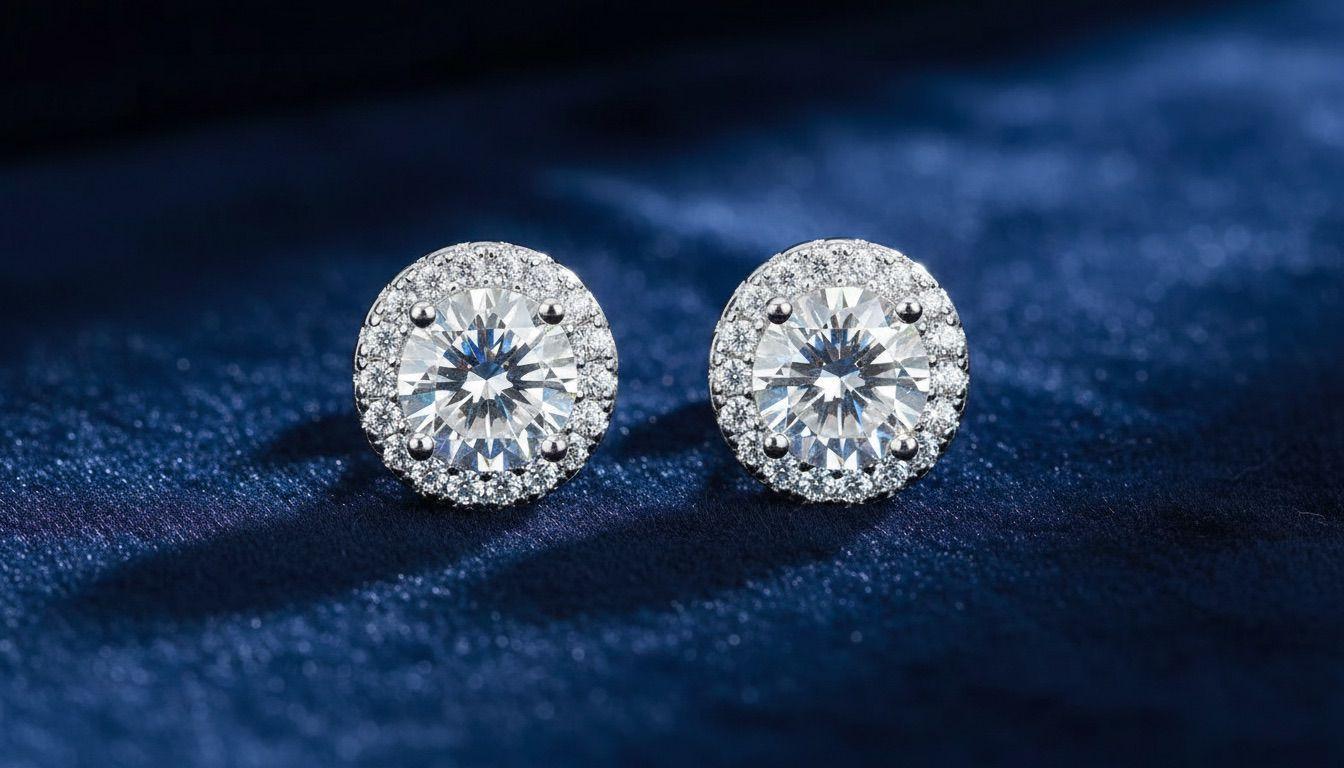 Ensemble Bijoux en Argent S925 – Moissanite Certifiée (3 Certificats Inclus) thumbnail