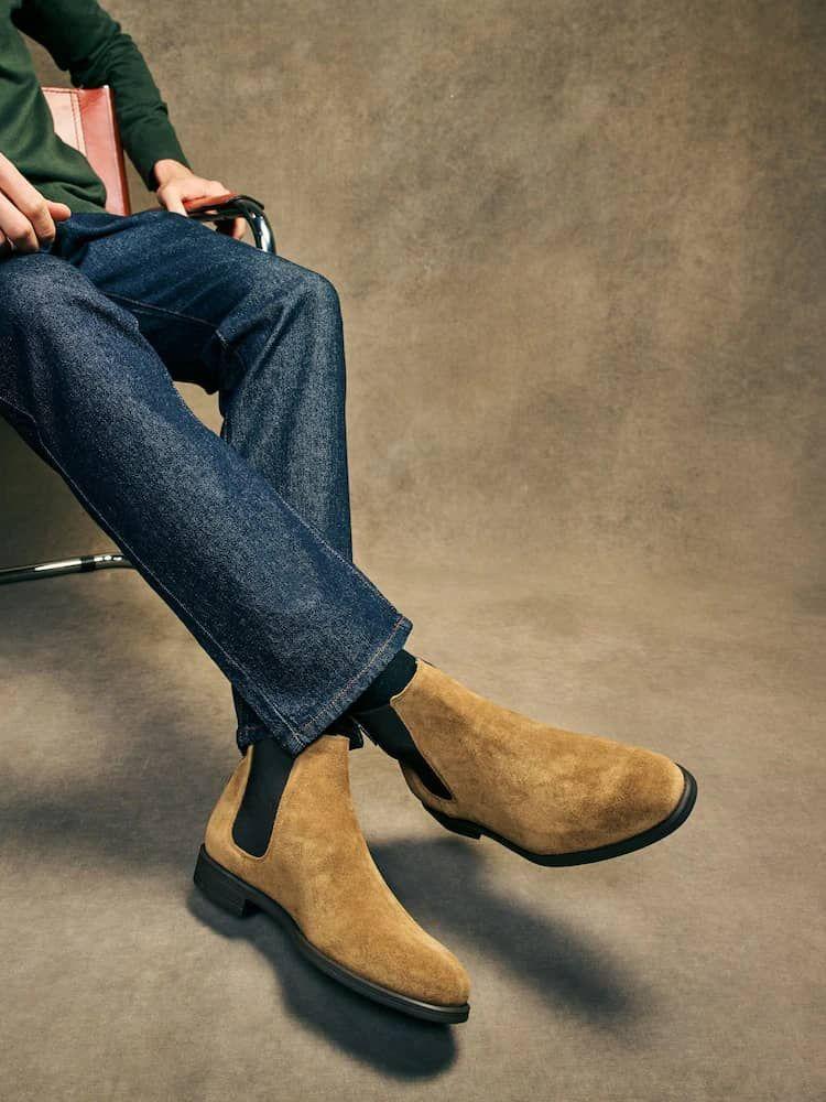 Chelsea Boot en Daim — Homme thumbnail