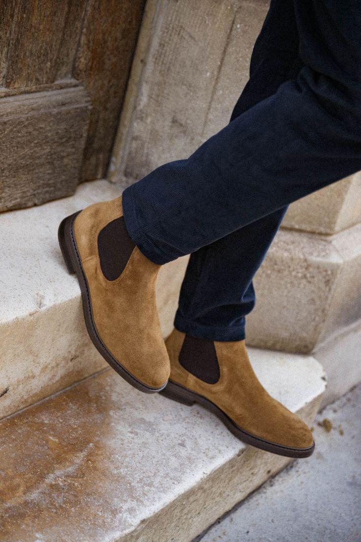 Chelsea Boot en Daim — Homme thumbnail