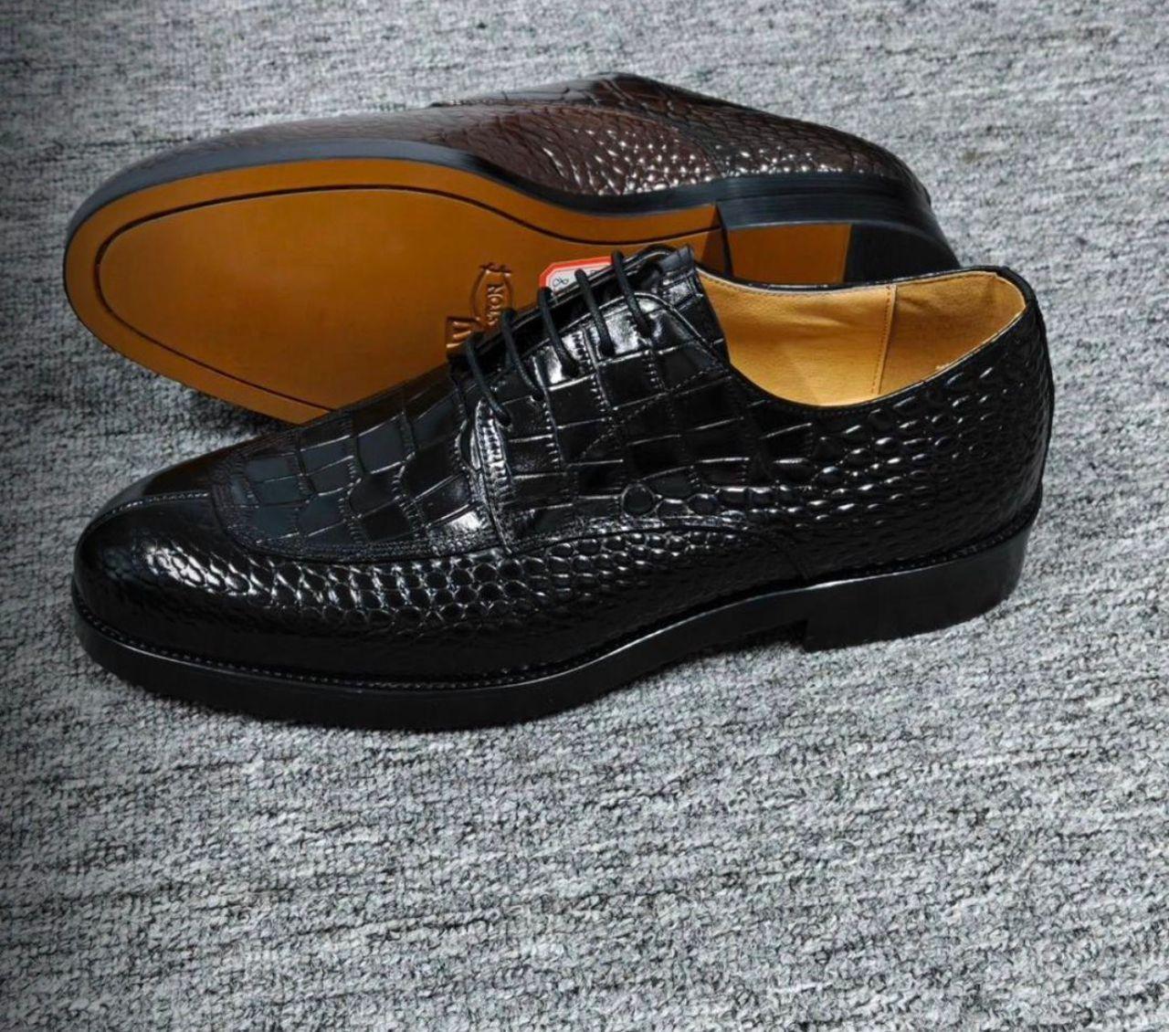 Souliers Croco J.M. Weston – Cuir Exotique de Luxe pour Homme thumbnail