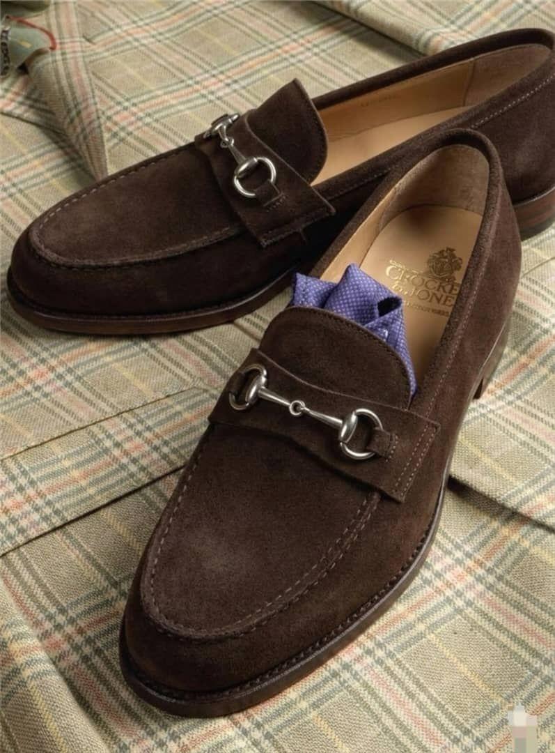 Mocassins en Daim Crockett & Jones thumbnail