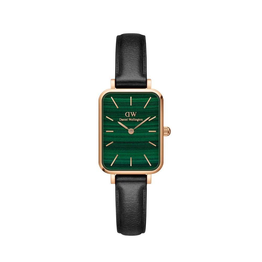Montre Femme Daniel Wellington Quadro Sheffield Vert Or Rose thumbnail