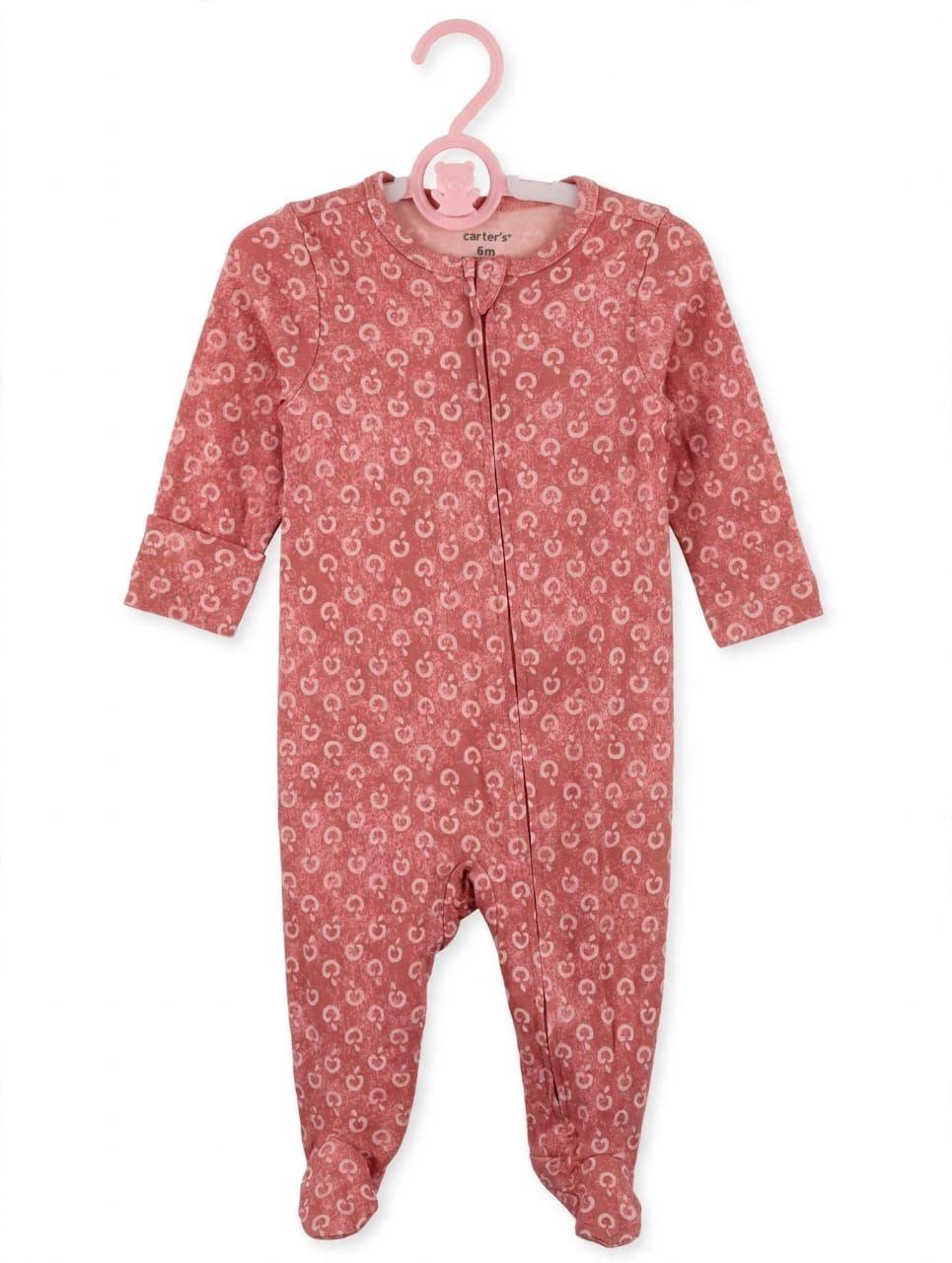 Pyjama Bébé Carter’s Rose à Motif – 6 Mois
