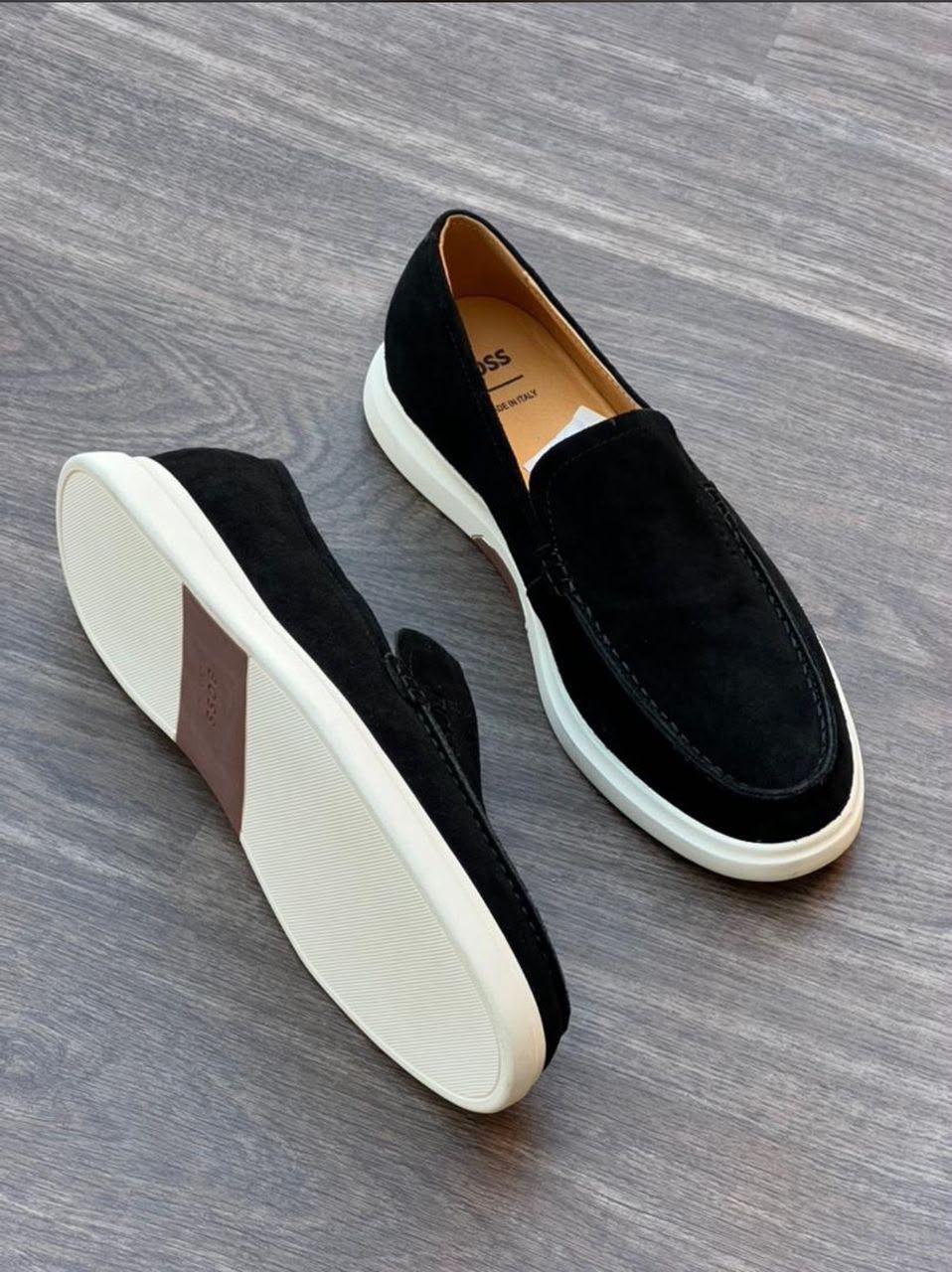 BOSS Sienne – Mocassins Homme en Suède thumbnail
