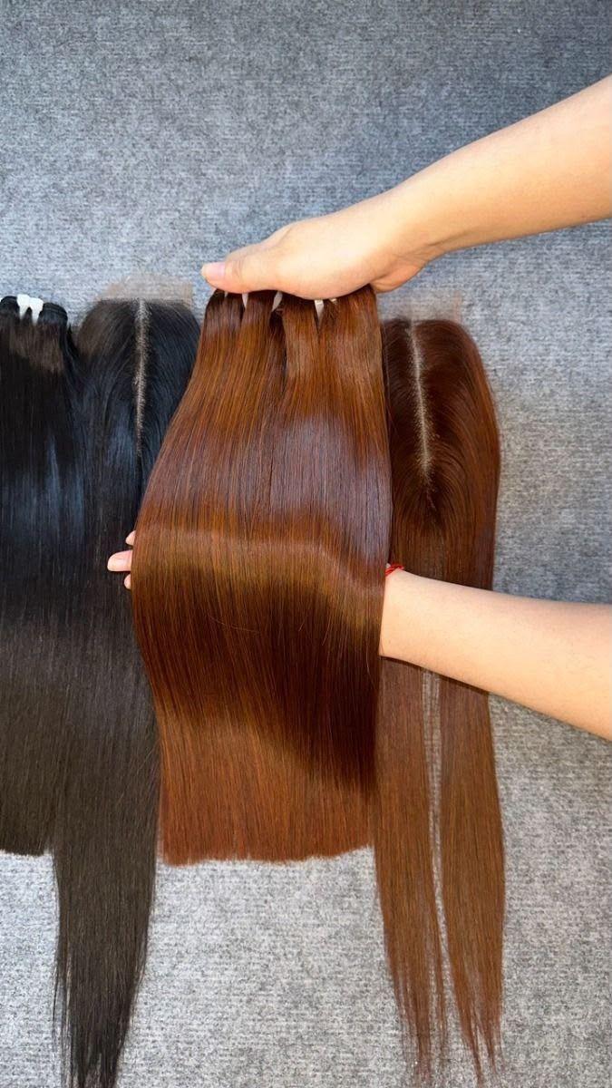 Tissage Vietnamien Burnt Brown – Ginger 16 pouces thumbnail