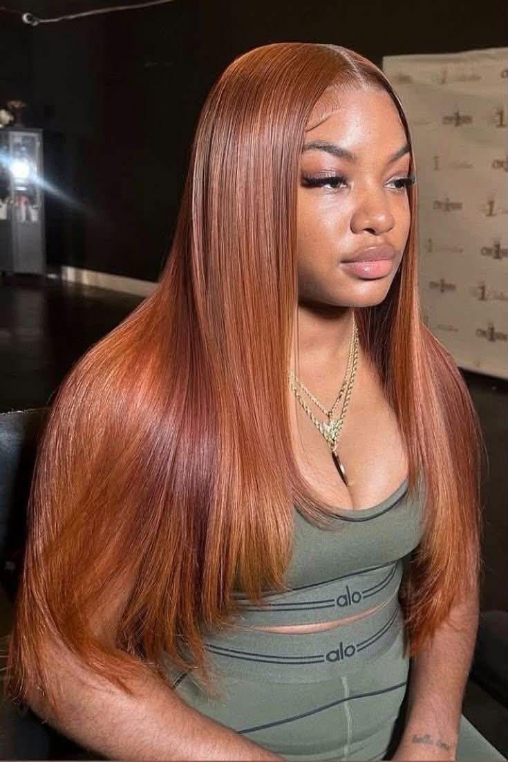 Tissage Vietnamien Burnt Brown – Ginger 16 pouces