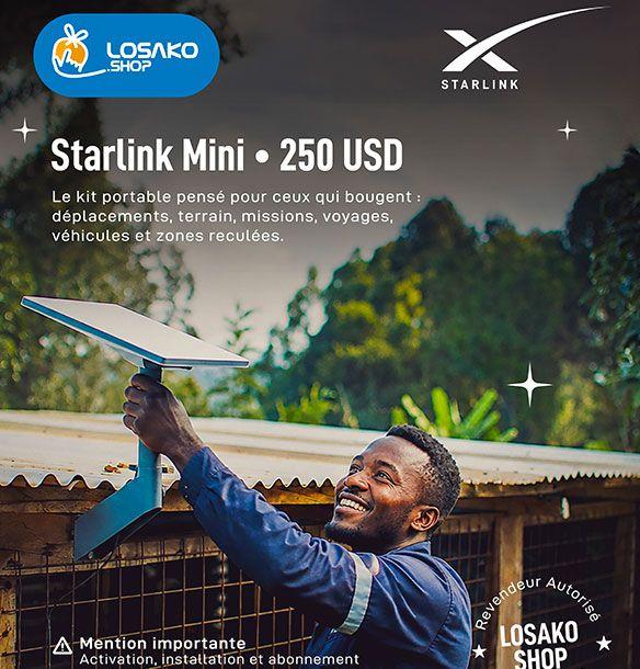 Starlink Kit Mini – Internet haut débit thumbnail